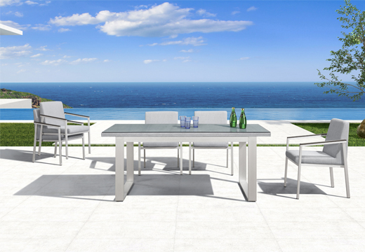 Modern Outdoor 7 Piece Outdoor Dinin