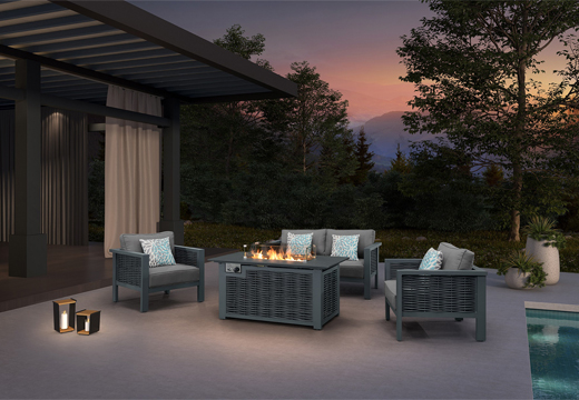 Modern Rattan Furniture Outdoor Gard